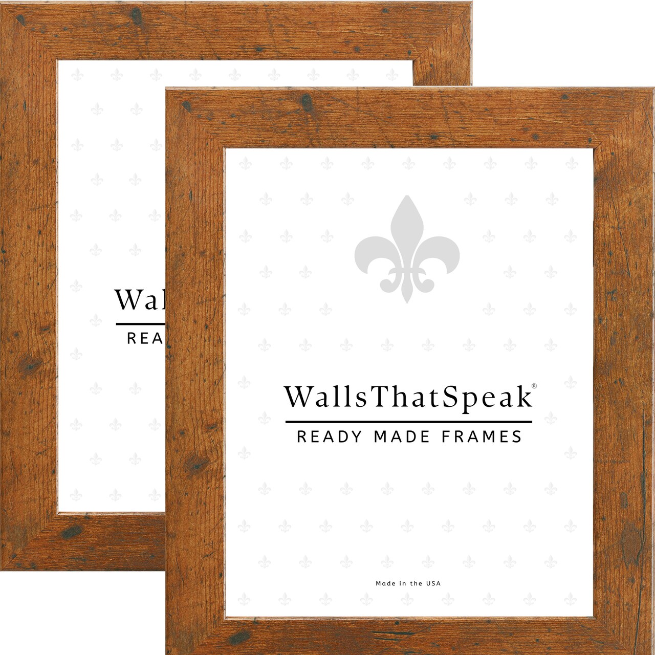 Bauhaus 125 1.25", Light Walnut Picture Frame by wallsthatspeak